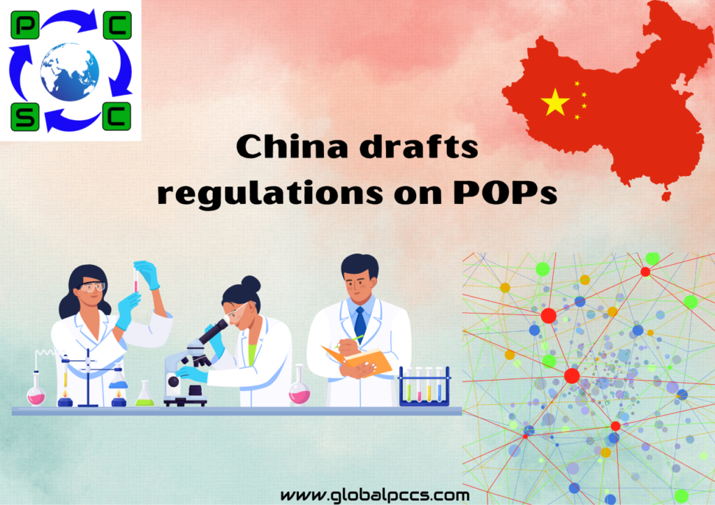 China drafts regulations on POPs