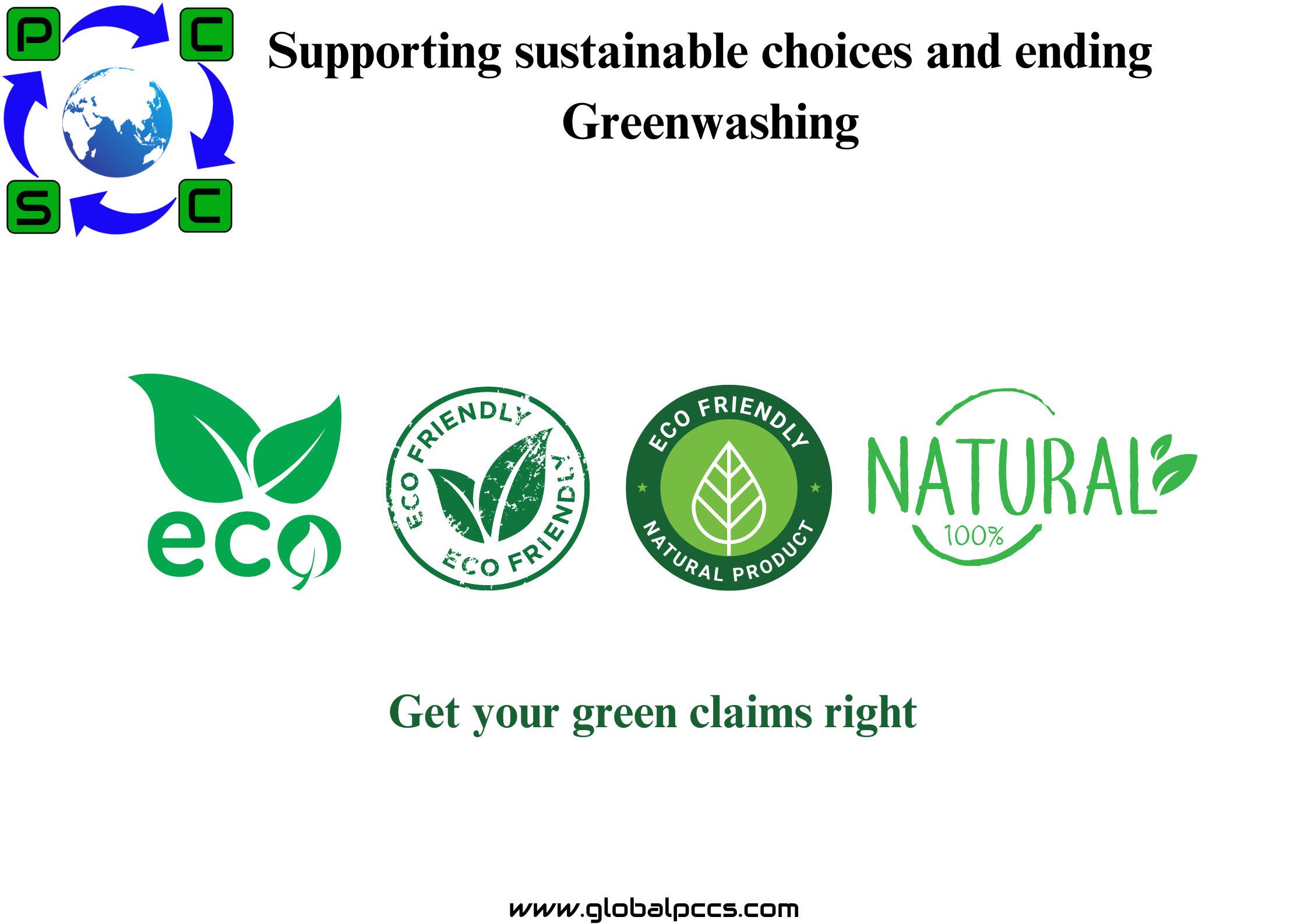 Supporting sustainable choices and ending Greenwashing