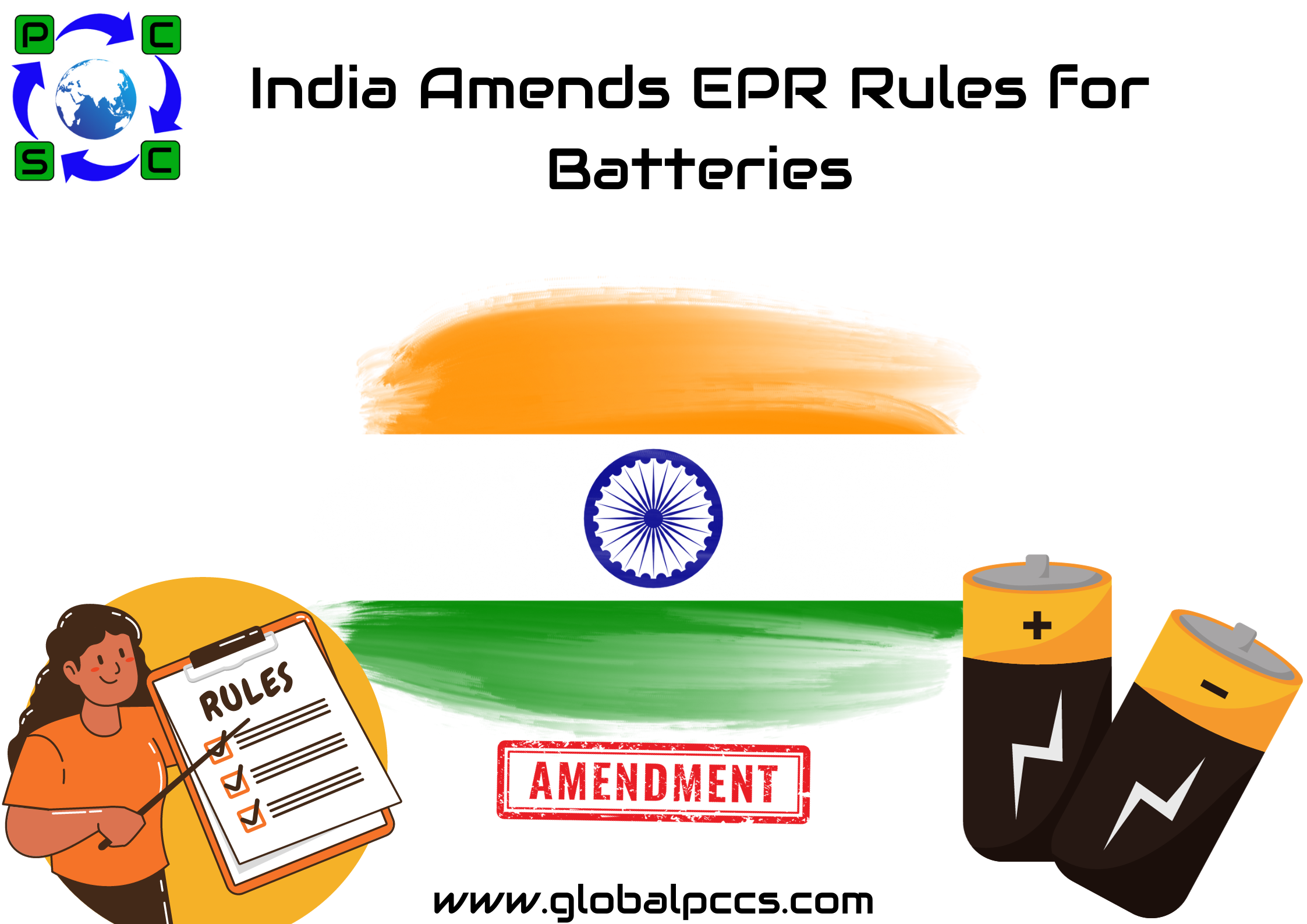 India Amends EPR Rules for Batteries