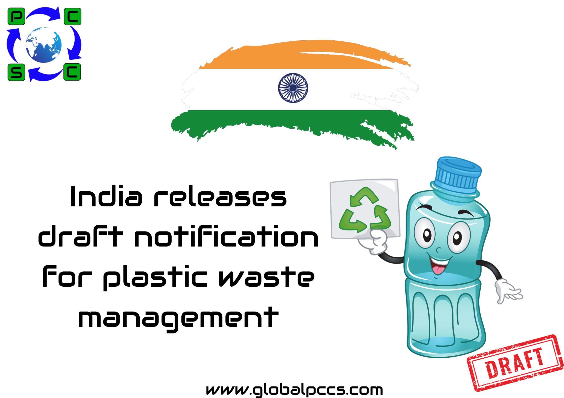 India releases draft notification for plastic waste management