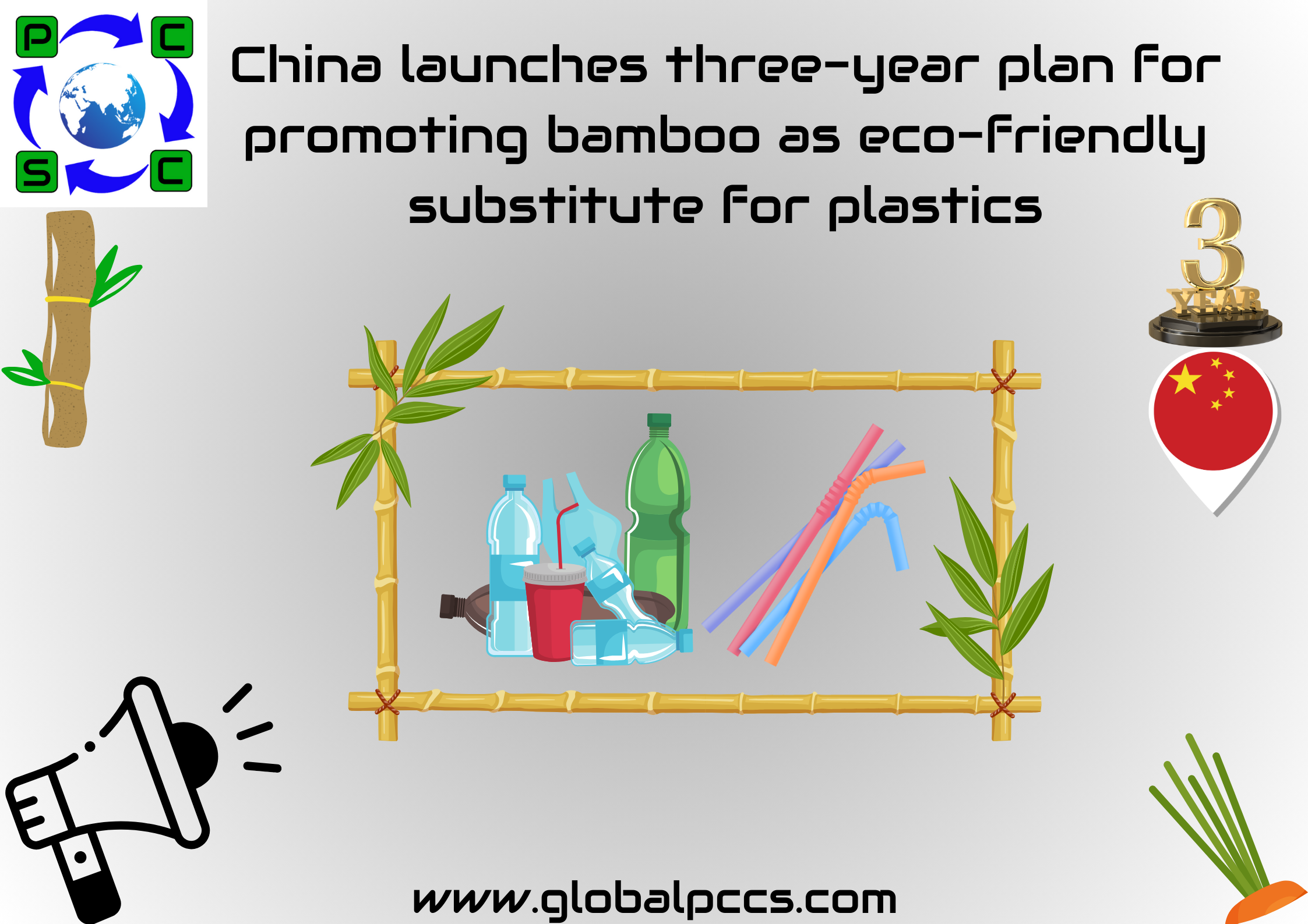 China launches three-year plan for promoting bamboo as eco-friendly substitute for plastics