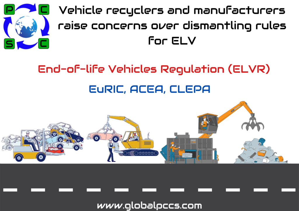 Vehicle recyclers and manufacturers raise concerns over dismantling rules for end-of-life vehicles