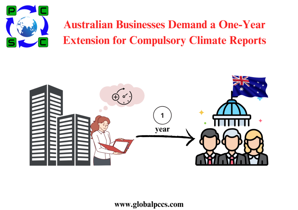 Australian Businesses Demand a One-Year Extension for Compulsory Climate Reports