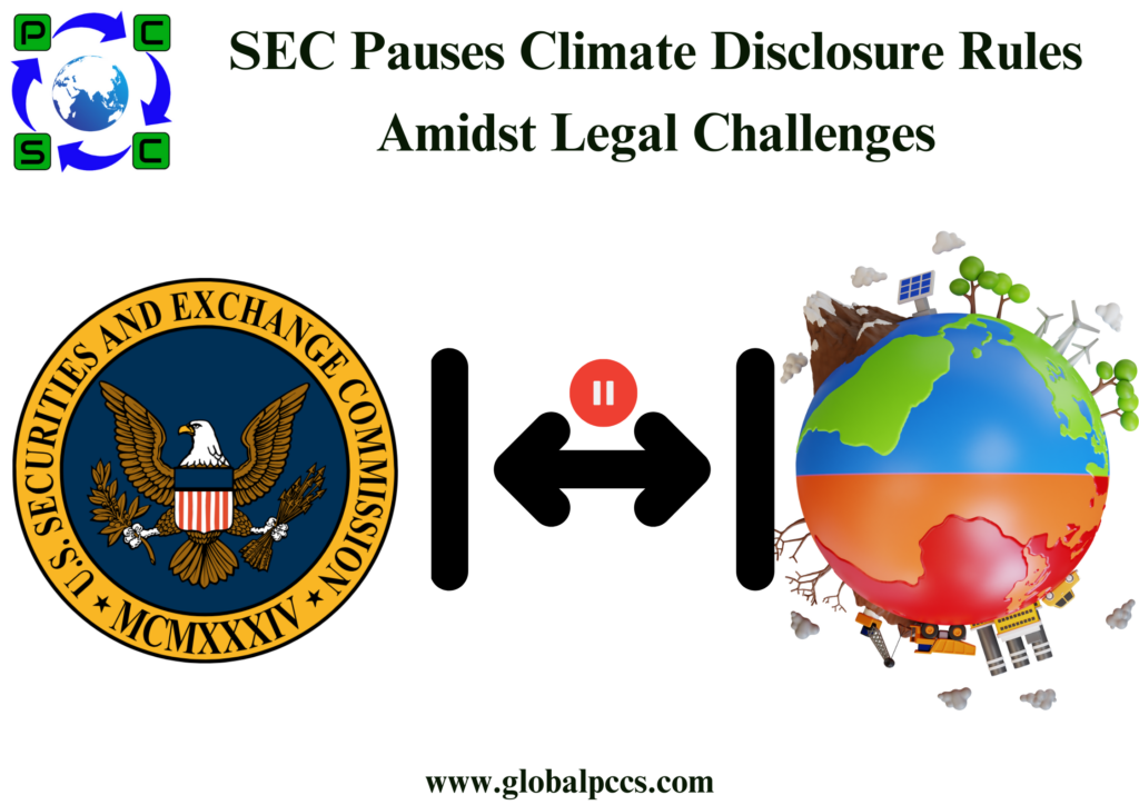 SEC Pauses Climate Disclosure Rules Amidst Legal Challenges