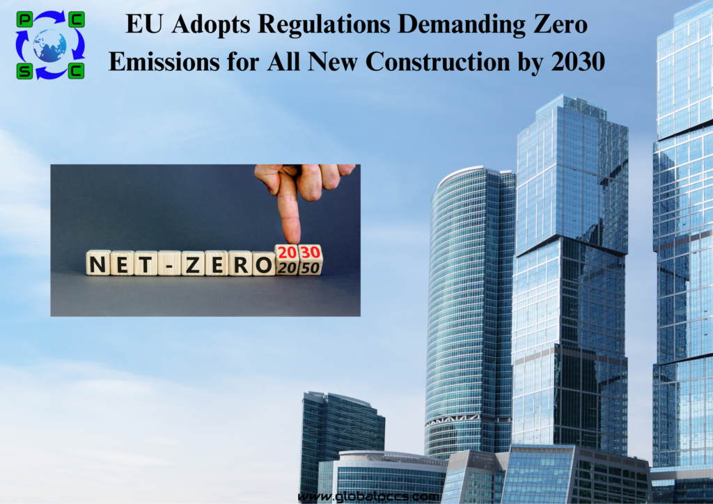 EU Adopts Regulations Demanding Zero Emissions for All New Construction by 2030