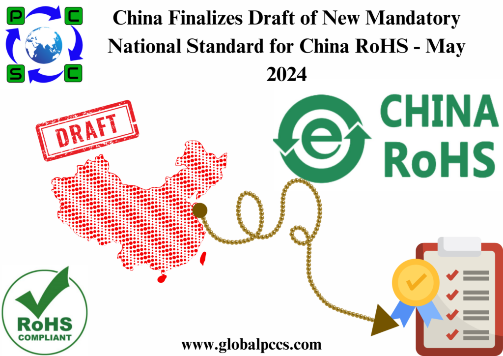 China Finalizes Draft of New Mandatory National Standard for China RoHS