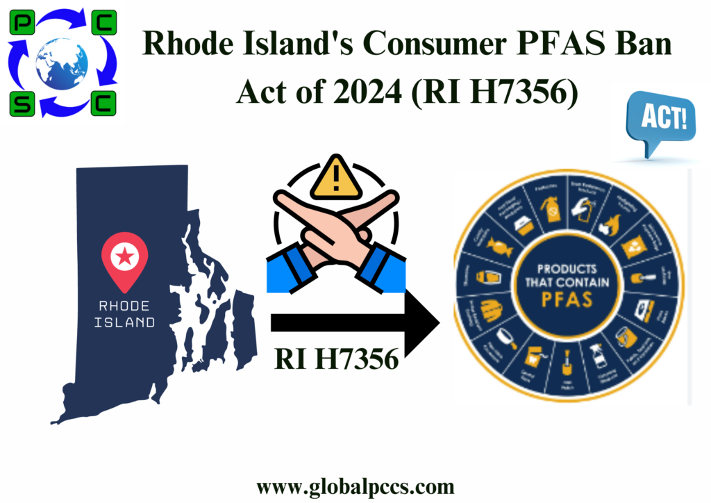 Rhode Island’s Consumer PFAS Ban Act of 2024 (RI H7356)