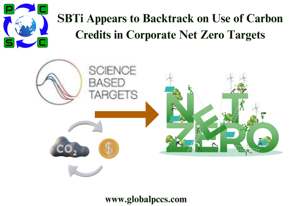 SBTi Appears to Backtrack on Use of Carbon Credits in Corporate Net Zero Targets