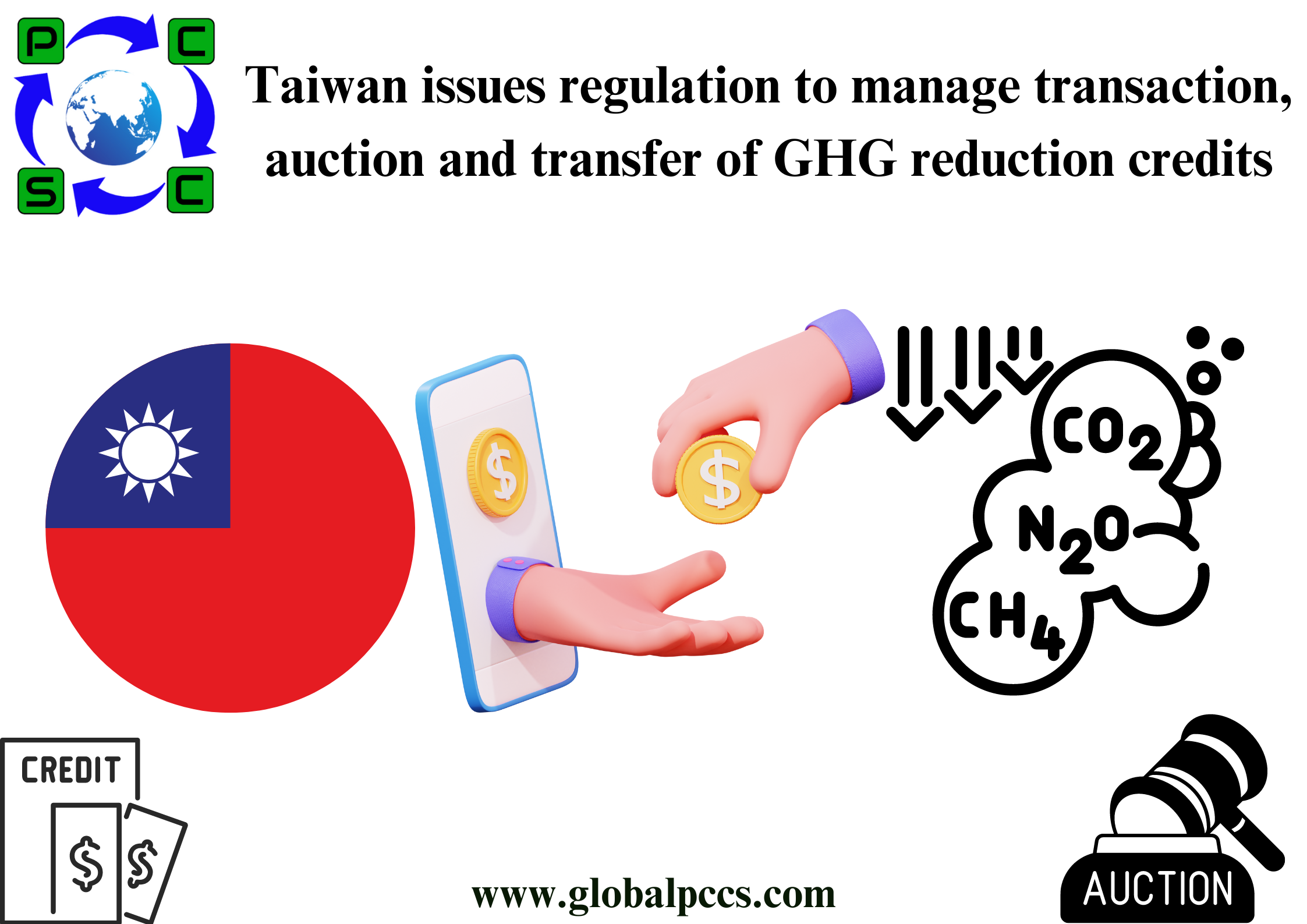 Taiwan issues regulation to manage transaction, auction and transfer of GHG reduction credits