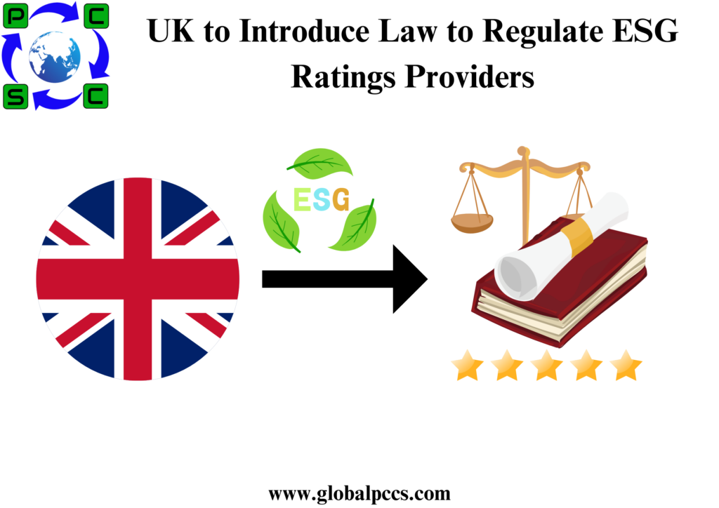 UK to Introduce Law to Regulate ESG Ratings Providers