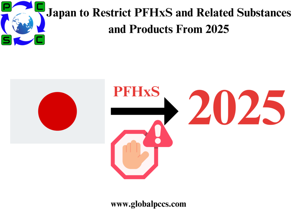 Japan to Restrict PFHxS and Related Substances and Products From 2025