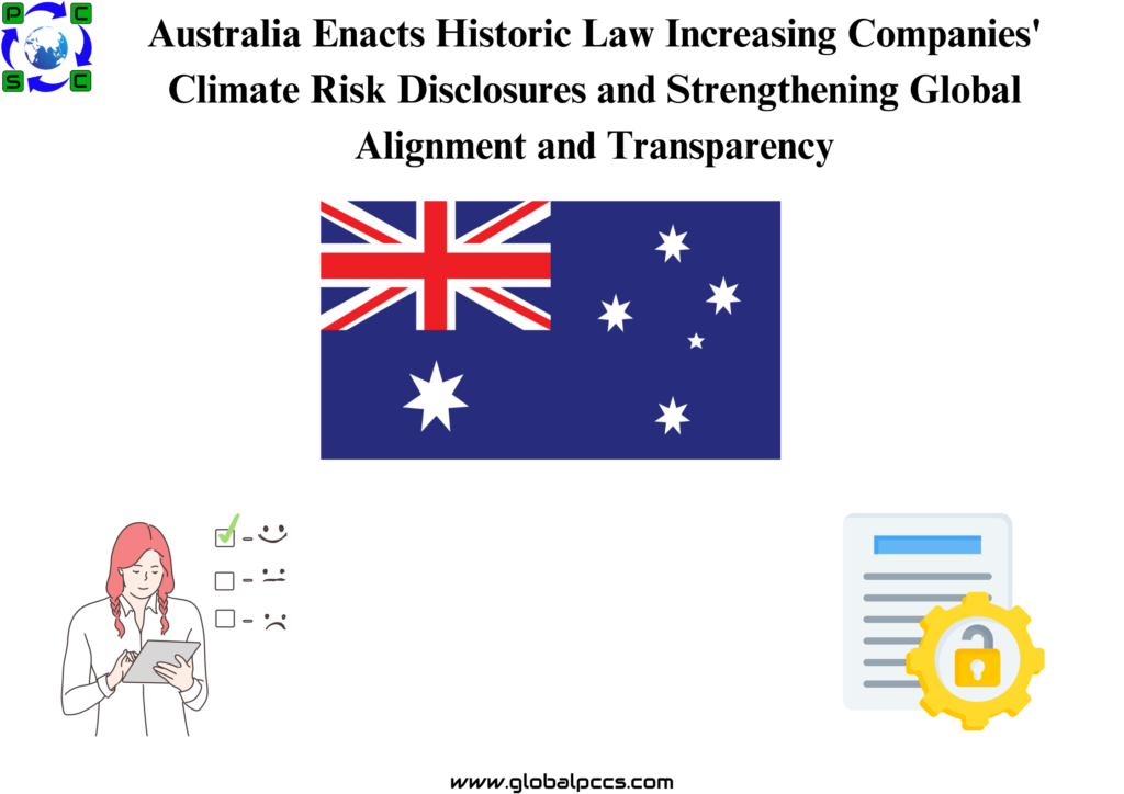 Australia Enacts Historic Law Increasing Companies’ Climate Risk Disclosures and Strengthening Global Alignment and Transparency