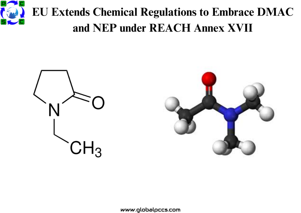 EU Extends Chemical Regulations to Embrace DMAC and NEP under REACH Annex XVII