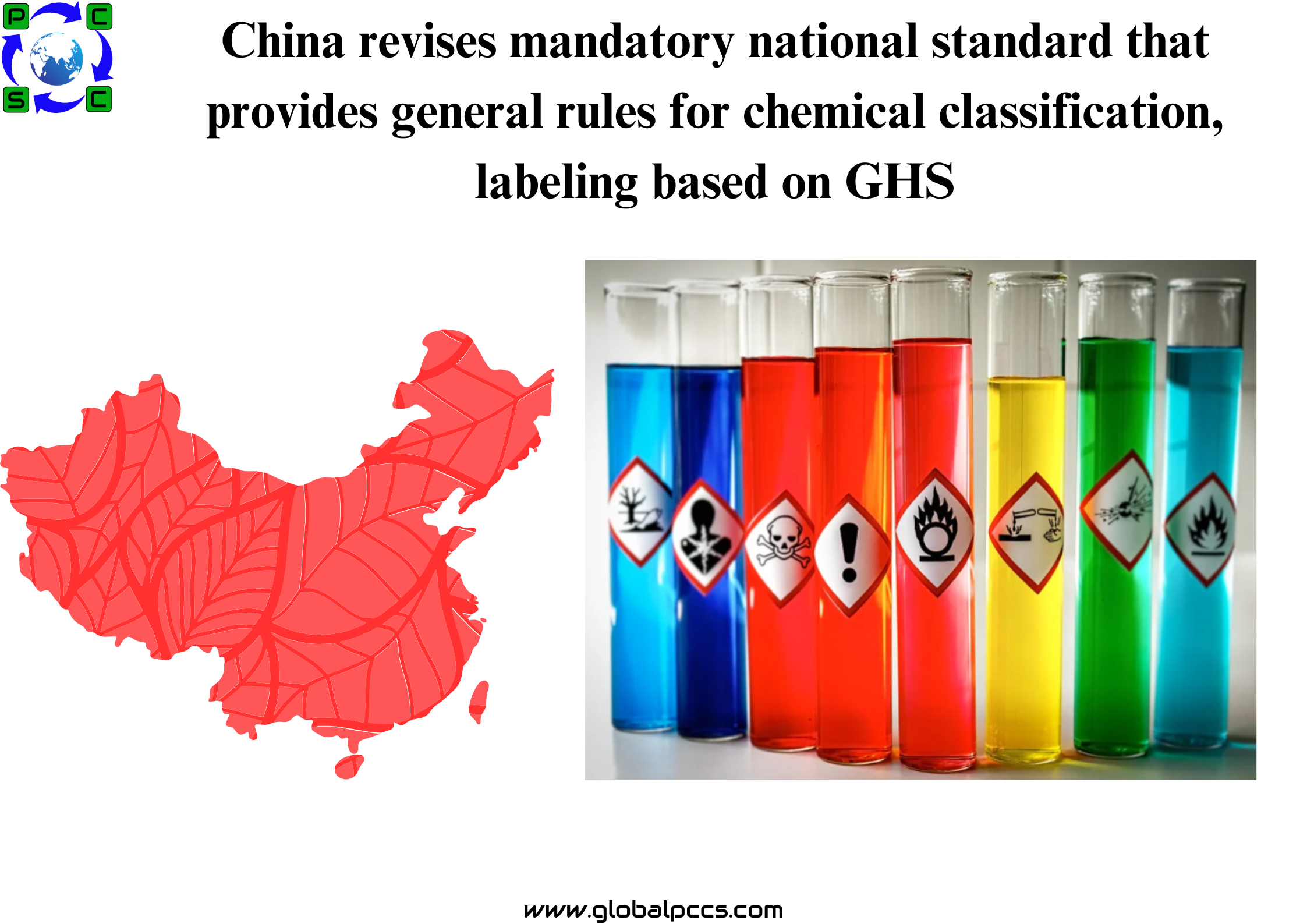 China revises mandatory national standard that provides general rules for chemical classification, labeling based on GHS