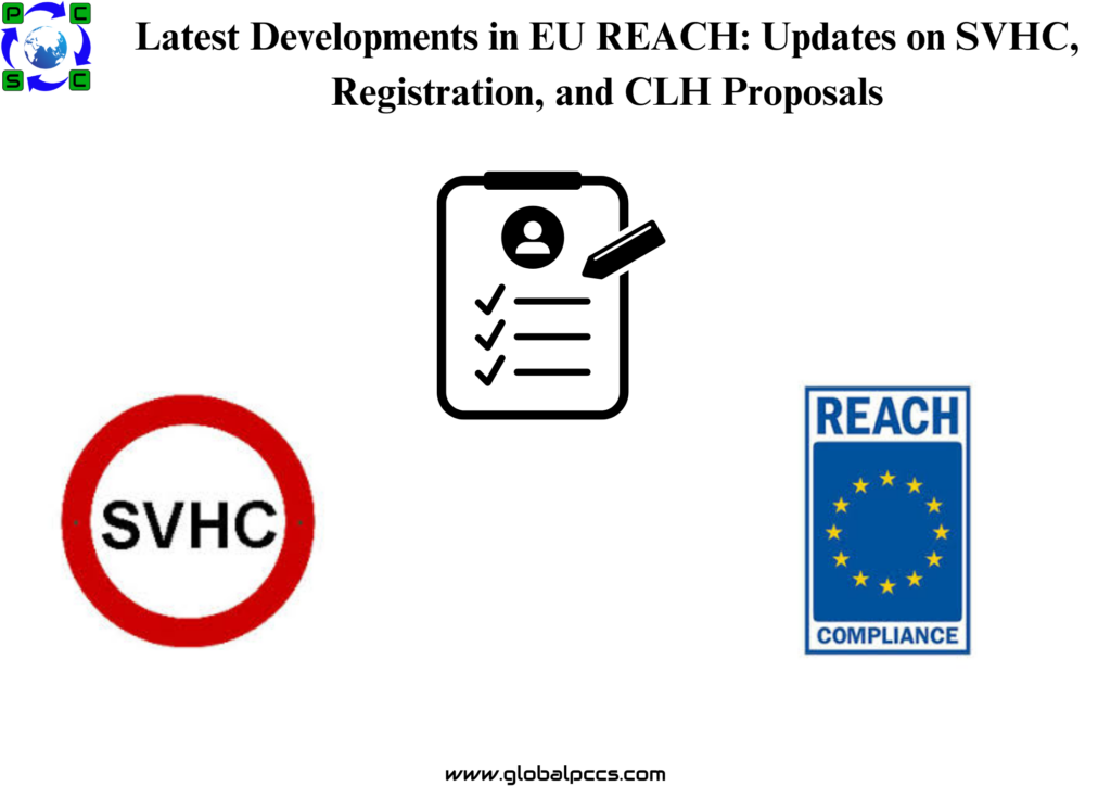 Latest Developments in EU REACH: Updates on SVHC, Registration, and CLH Proposals