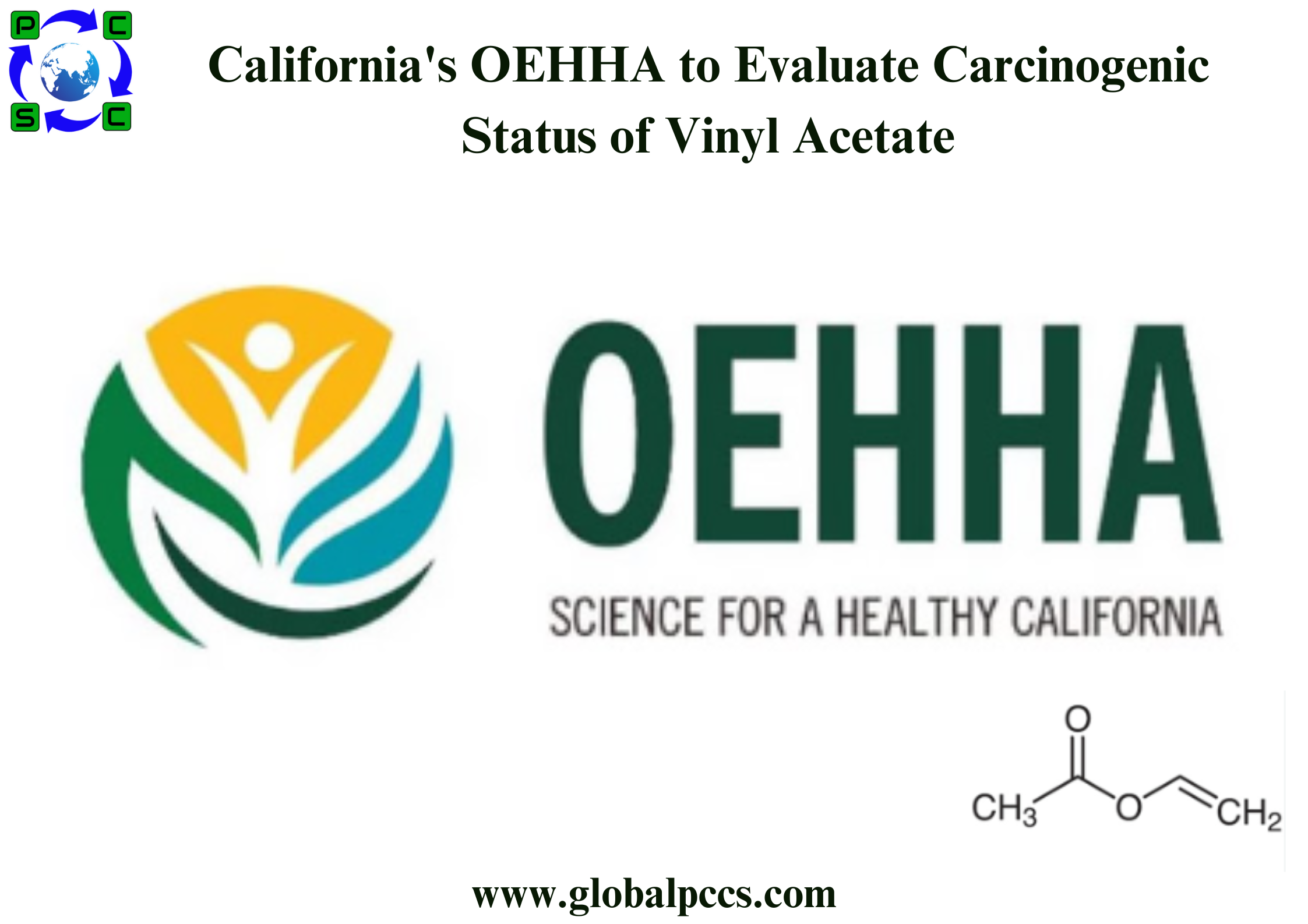 California’s OEHHA to Evaluate Carcinogenic Status of Vinyl Acetate