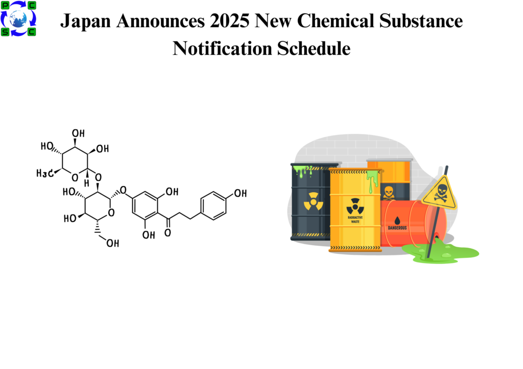 Japan Announces 2025 New Chemical Substance Notification Schedule