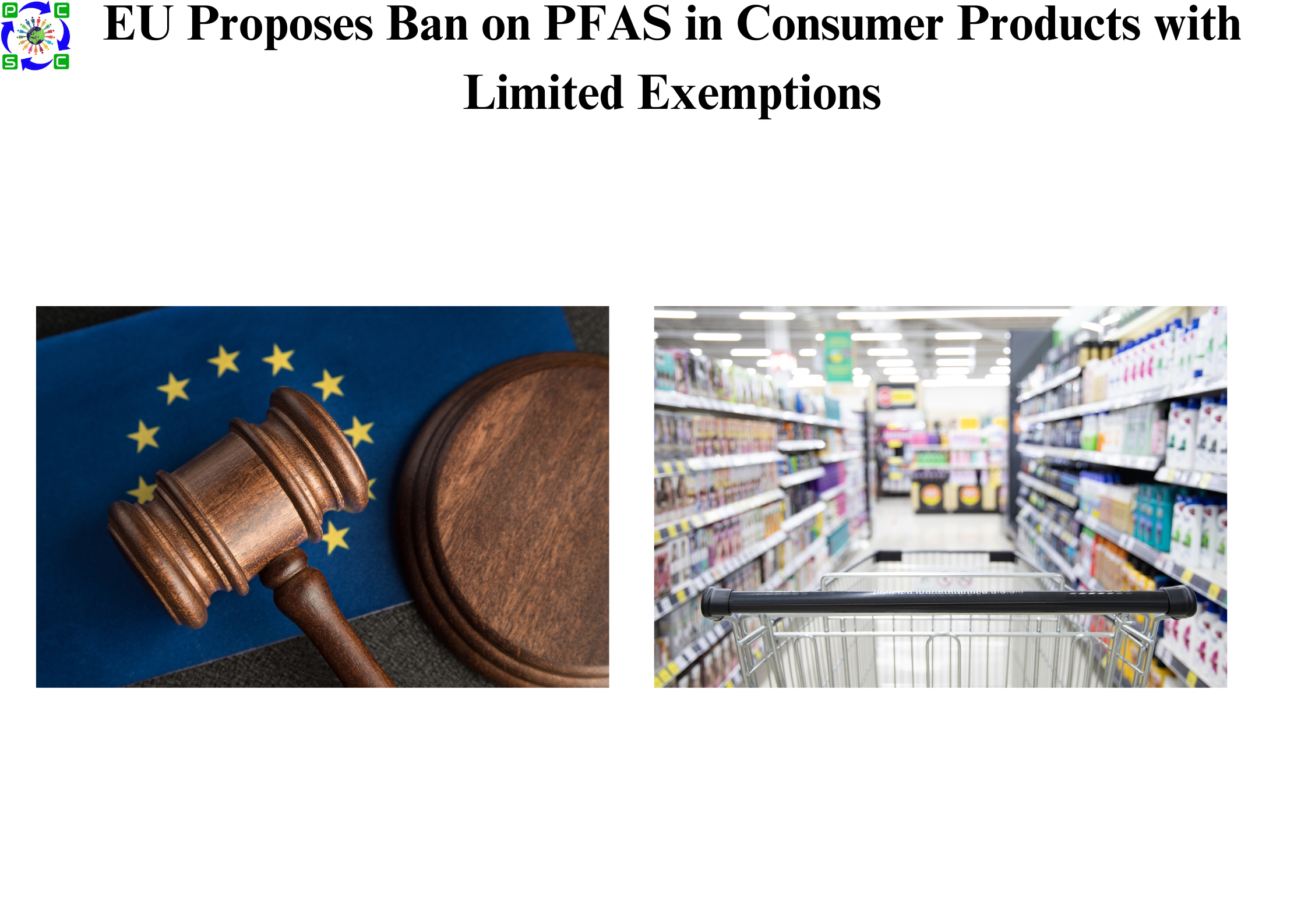 EU Proposes Ban on PFAS in Consumer Products with Limited Exemptions