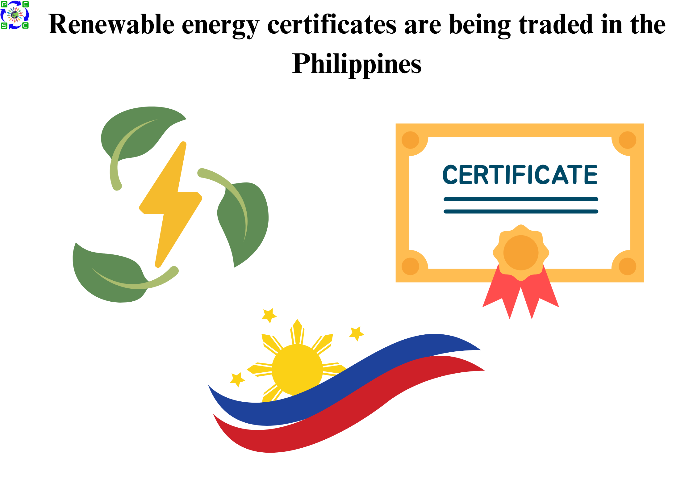 Renewable energy certificates are being traded in the Philippines