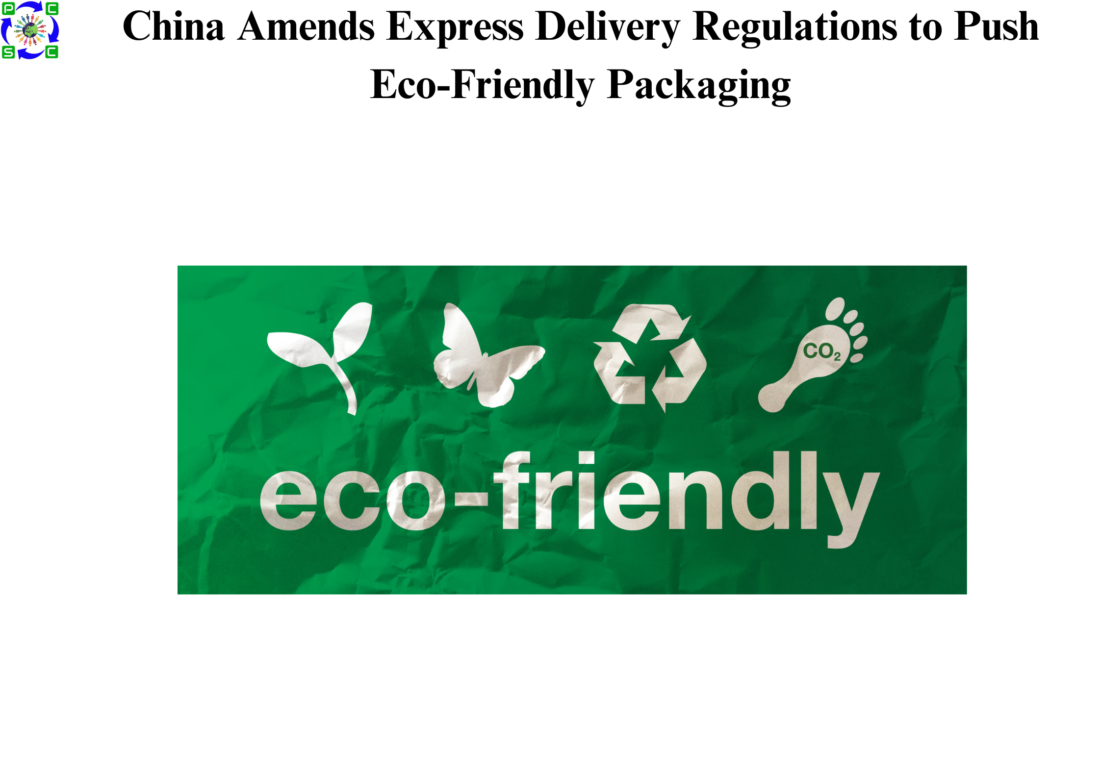 China Amends Express Delivery Regulations to Push Eco-Friendly Packaging
