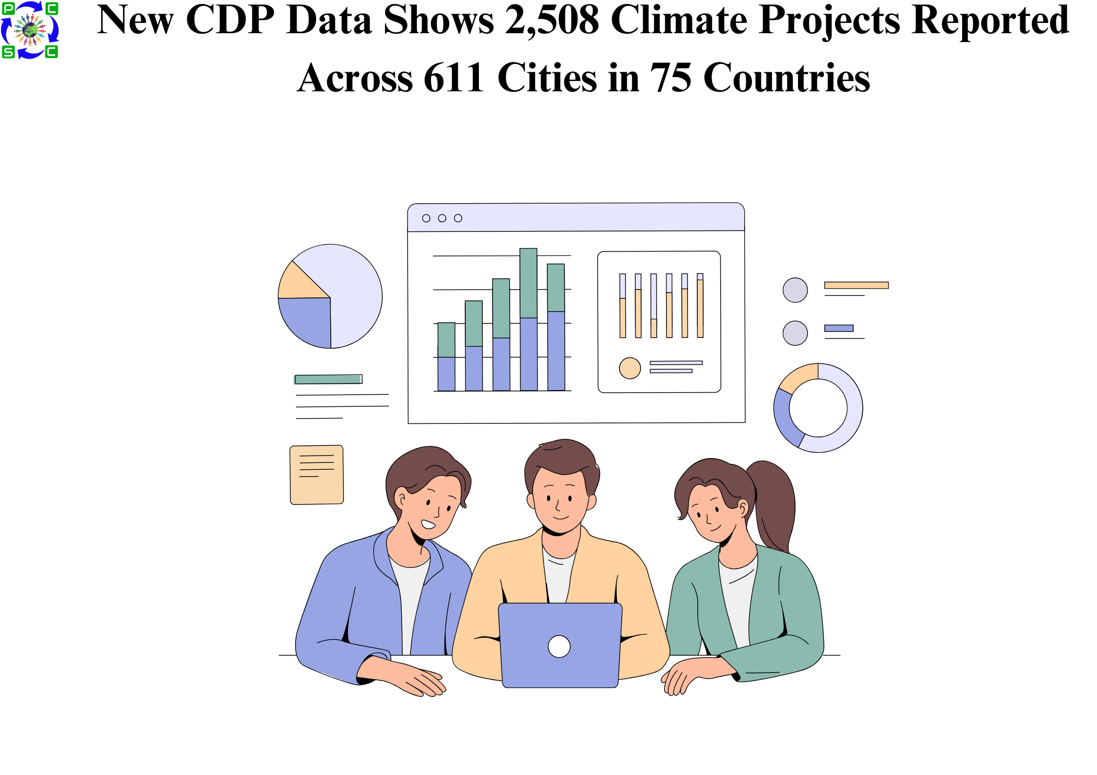 New CDP Data Shows 2,508 Climate Projects Reported Across 611 Cities in 75 Countries