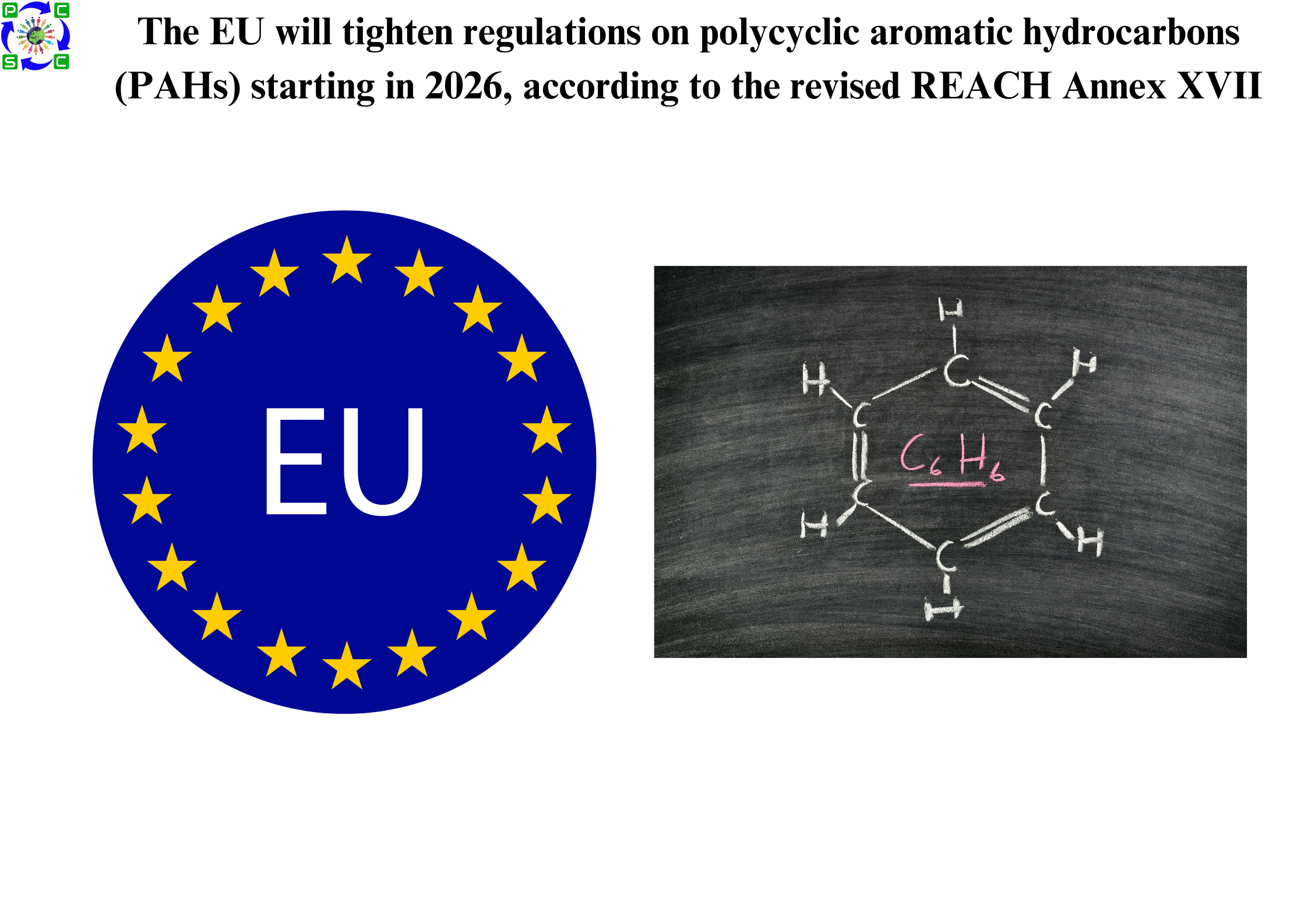 The EU will tighten regulations on polycyclic aromatic hydrocarbons (PAHs) starting in 2026, according to the revised REACH Annex XVII