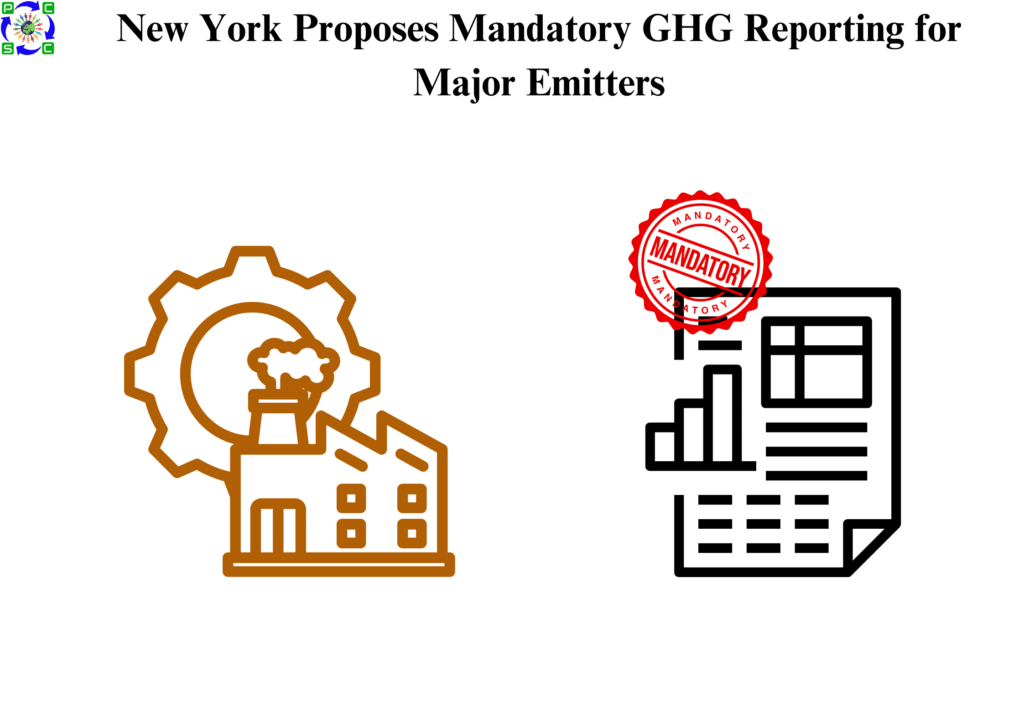 New York Proposes Mandatory GHG Reporting for Major Emitters
