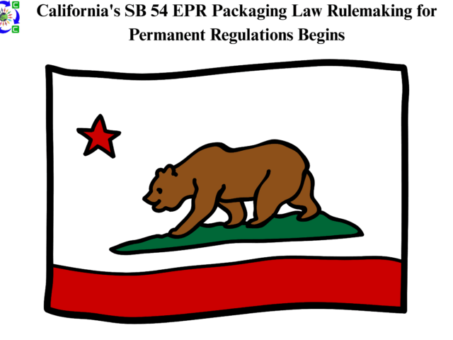 California’s SB 54 EPR Packaging Law Rulemaking for Permanent Regulations Begins