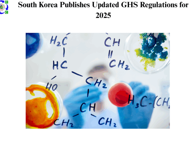 South Korea Publishes Updated GHS Regulations for 2025
