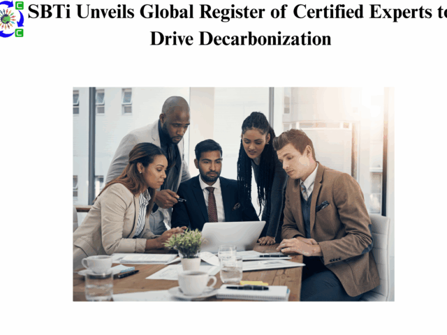 SBTi Unveils Global Register of Certified Experts to Drive Decarbonization