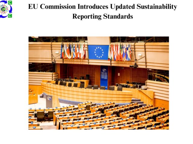 EU Commission Introduces Updated Sustainability Reporting Standards 