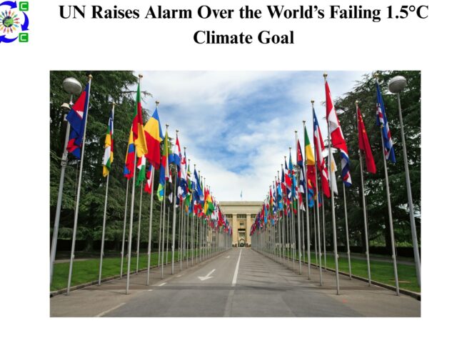 UN Raises Alarm Over the World’s Failing 1.5°C Climate Goal 